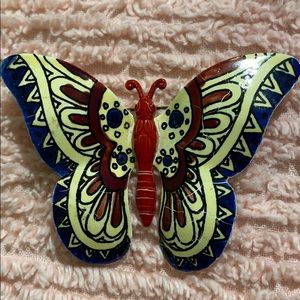 Made in W.Germany Butterfly brooch